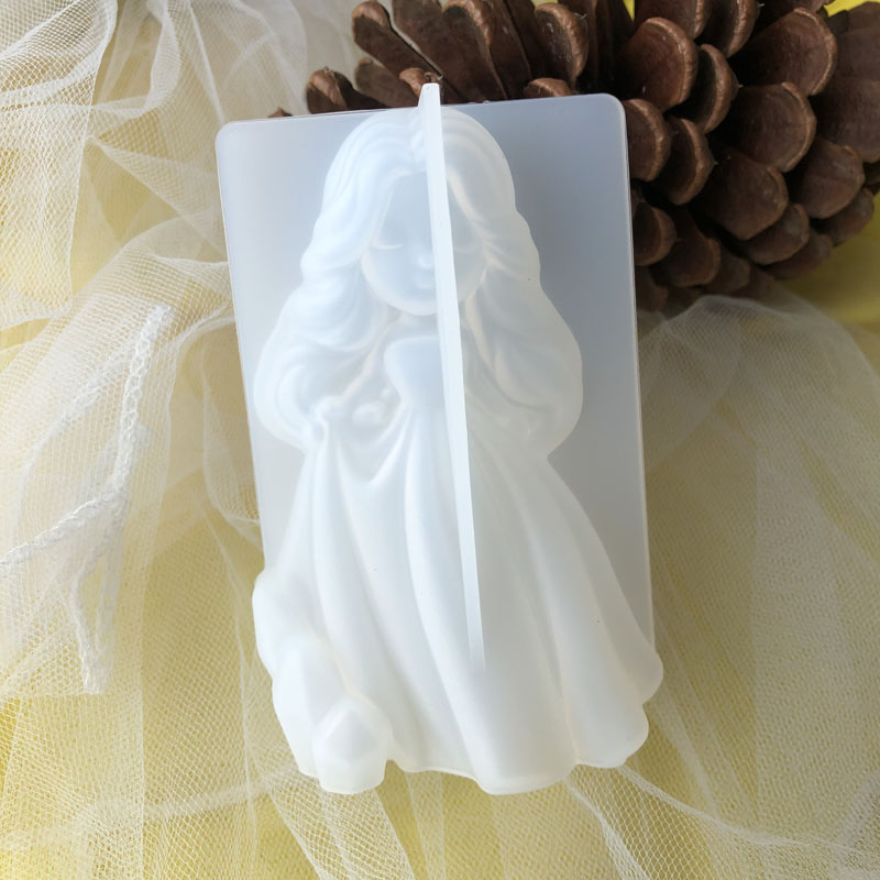 3D น่ารักเจ้าหญิงซิลิโคนเทียนแ - Soap Making Ins บทวิจารณ์และราคา