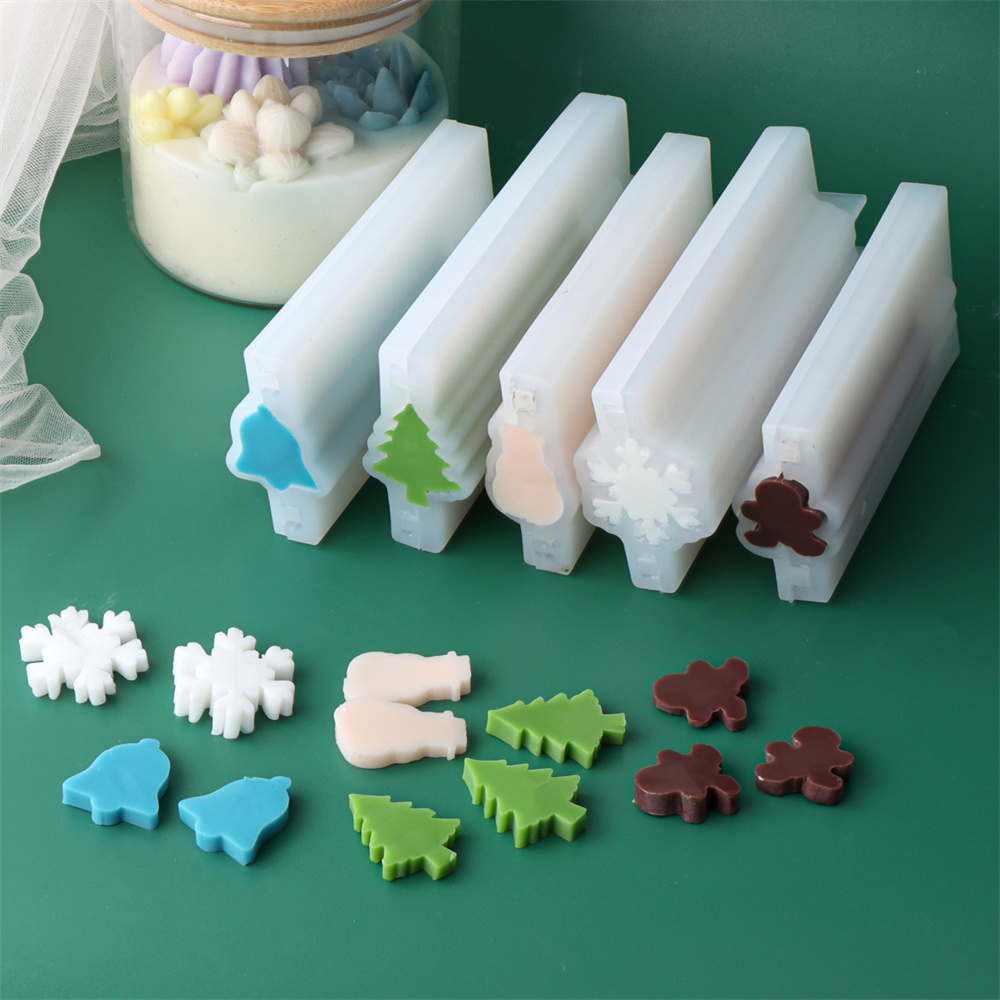 คริสต์มาสซิลิโคนหลอดคอลัมน์สบู - Soap Making Diy Kit บทวิจารณ์และราคา
