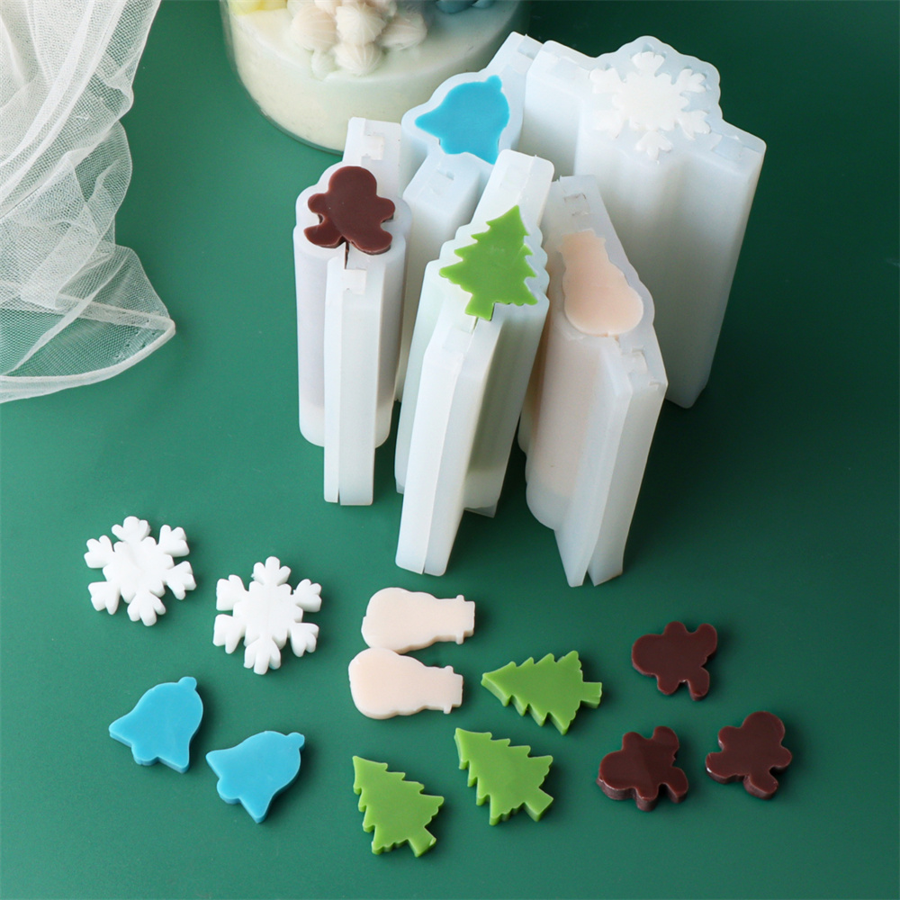 คริสต์มาสซิลิโคนหลอดคอลัมน์สบู - Soap Making Diy Kit บทวิจารณ์และราคา
