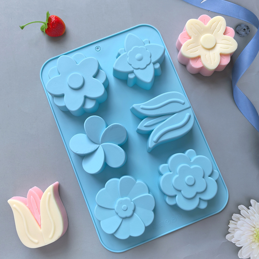 แม่พิมพ์ซิลิโคนรูปดอกไม้ แม่พิ - Soap Making Kit For Beginners บทวิจารณ์และราคา