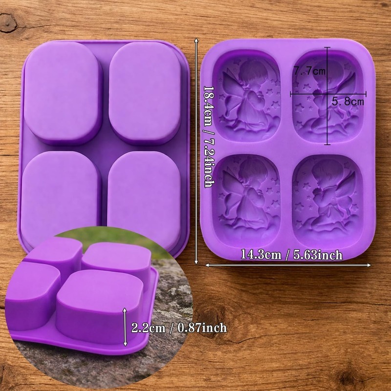 แม่พิมพ์ซิลิโคนรูปนางฟ้า สำหรั - Soap Making Kit For Beginners บทวิจารณ์และราคา