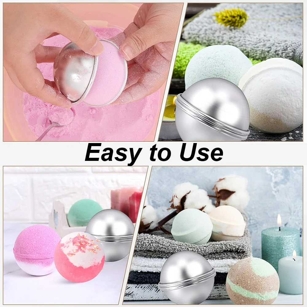 4 ชิ้น/ชุด แม่พิมพ์ลูกบอลทรงกล - Soap Making Kit For Beginners บทวิจารณ์และราคา