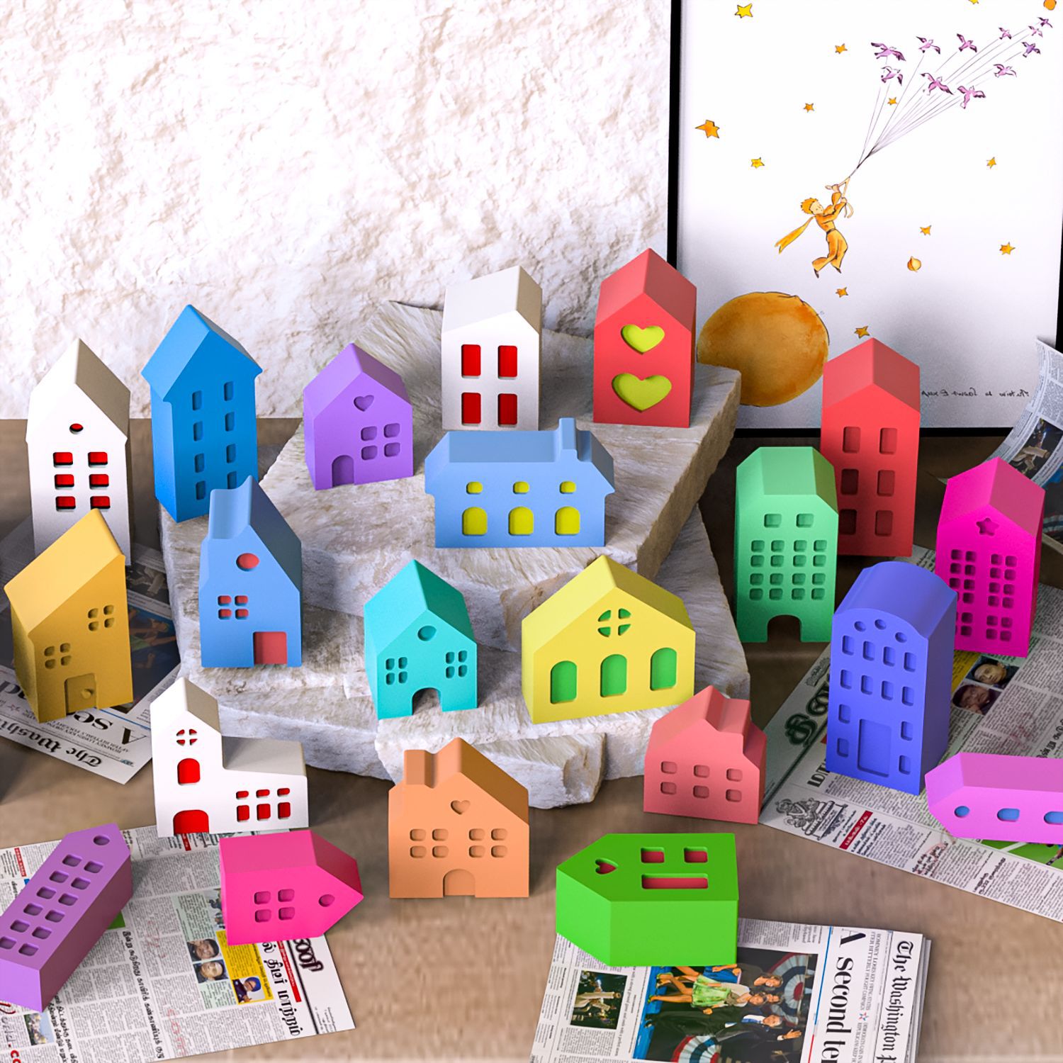 แม่พิมพ์เทียนซิลิโคนรูปบ้านหลา - Soap Making Gifts บทวิจารณ์และราคา